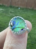 Sterling Silver Opal Doublet Ring | Size 7 | Studio Staples Collection